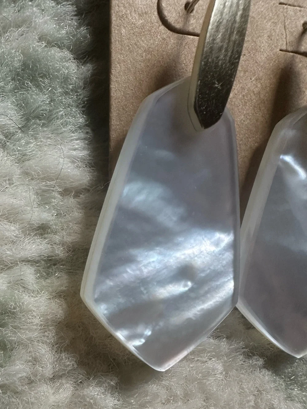 RETIRED-  Kendra Scott Camila Earrings - Gold Mother of Pearl